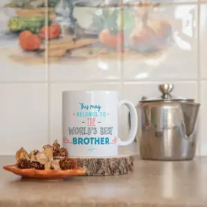 Worlds Best Brother Mug - Heartwarming Gift for Brothers