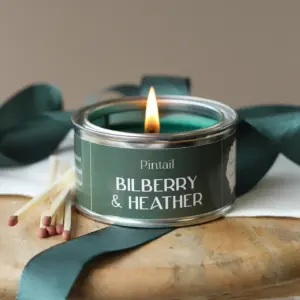 Bilberry and Heather Paint Pot Candle - Relaxation & Freshness