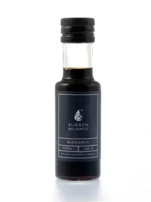 Black Garlic infused Balsamic Vinegar | Exquisite 100ml Bottle