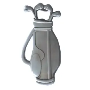Zinc Golf Bag Bottle Opener - Stylish & Practical Gift