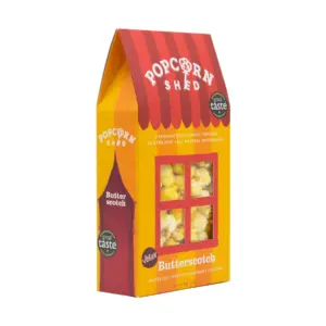 Butterscotch popcorn Shed - Delicious Gourmet Treats