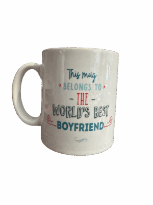 World's Best Boyfriend Mug - Romantic Gift for Him