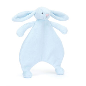 Jellycat CMF4BB Bashful Baby Blue Bunny Comforter Plush Soft Toy