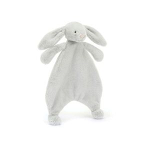 Jellycat CMF4BS Bashful Silver Bunny Comforter Plush Soft Toy