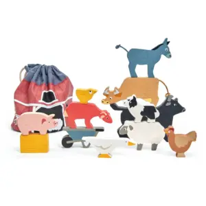Children's Wooden Stacking Farmyard