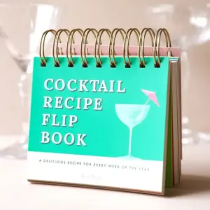 Cocktail Recipe Flipbook - Step-by-Step Guide & Ingredients