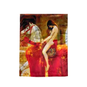 Collier's Lady Godiva Pre Raphaelite Silk Scarf for Women