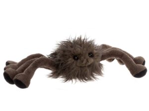 Charlie Bears The Webbers - Wiley Soft Brown Plush Spider