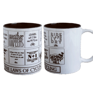 Cycling Lovers Themed Mug for Beverage Enthusiasts