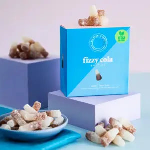 Fizzy Cola Bottles Vegan Gift Box - Eco-Friendly Treat
