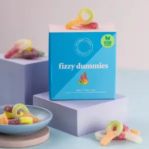 Vegan Friendly Fizzy Dummies Gift Box - 100% Sustainable Treats