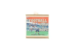 Football Themed Soap on a Rope - Perfect Gift & Fun Cleanser