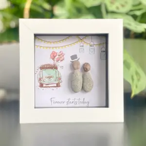 Wedding Mini Pebble Artwork Gift - Attractive Wedding Decor