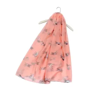 French Bulldog Dog Print Scarf - Stylish and Comfortable