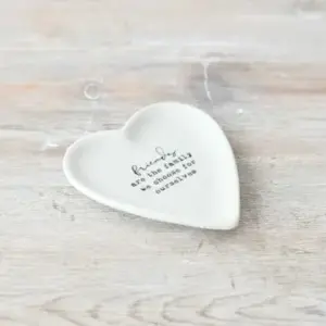 Friends Are the Family We Choose Heart Trinket Dish, 10cm