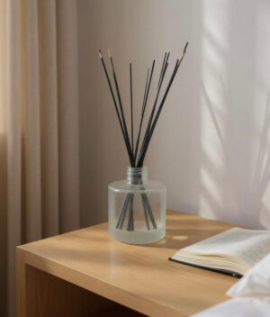 Frosted Glass Diffuser Bottle