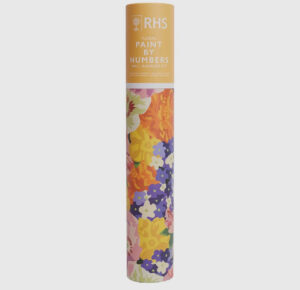 RHS Paint By Numbers Hanging Kit - 24 Paints Floral 400x500 mm