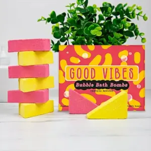 Good Vibes Bath Bombs - Boost Your Mood with Vibrant Soak