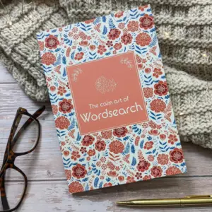 Grown Up Wordsearch Puzzle Book - Relax and Unwind in Pink