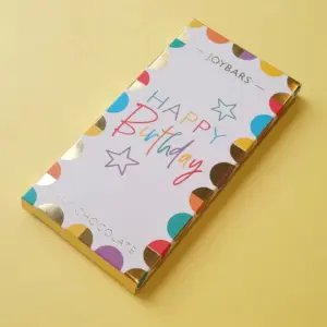 Happy Birthday Milk Chocolate Bar
