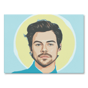 Harry Styles St Harry Glass Chopping Board - Art Board