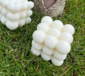 Bubble Candle - Handmade Olga Mini Bubble Candle, Scented