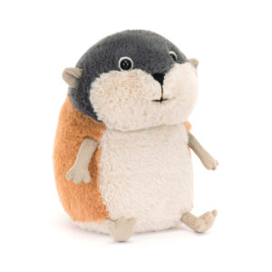 Jellycat LAM3L Lambeth Lemming Plush Sitting Soft Toy