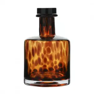 Elegant Large Leopard Diffuser Bottle - 200ml Decor