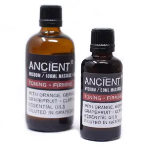 Toning & Firming Aromatherapy Massage Oil - Tighten Skin