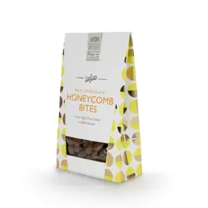 Milk Chocolate Honeycomb Bites | Luxury Cinder Toffee Treats
