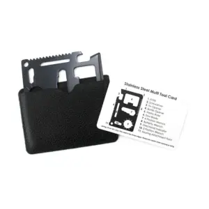 Practical Stainless Steel Multi-Tool Card