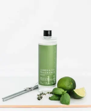 Fresh & Fragrant Lime & Basil Reed Diffuser Refill 200ml