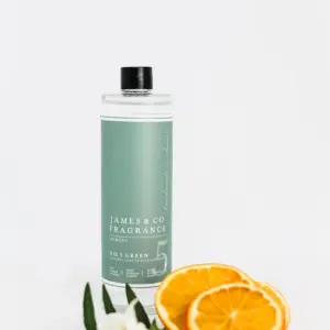 James & Co Green Luxury Scented Diffuser Refill 200ml