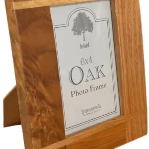 Oak Inlay Frame 6x4 - Elegant Design Photo Frame