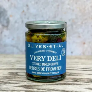 Very Deli Herbed & Pitted Mixed Olives - Olives Et Al