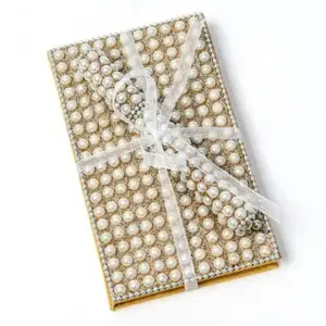 Pearl Notebook - Elegant Portable Notebook and Pen Set
