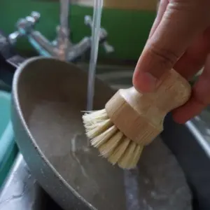 Eco Friendly Bamboo Pot Brush - Durable & Biodegradable