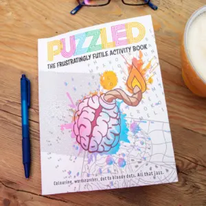 Puzzled Book of Puzzling Puzzles - The Ultimate Puzzle Gift