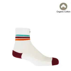 Soft & Comfortable Quarter Crew Men's Organic Sport Socks
