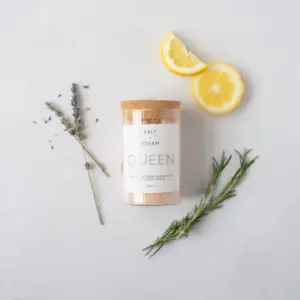Queen - Lavender, Rosemary & Lemon Body Scrub for Smooth Skin