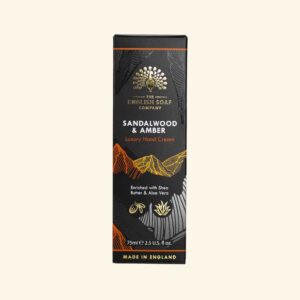 Radiant Sandalwood Hand Cream - Luxurious Amber Scented Moisturizer