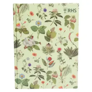 RHS 160 Page Hardbound Sketchbook - A5 Floral Design 110gsm