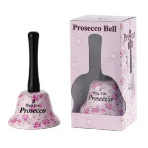 Ring for Prosecco Hand Bell - Whimsical and Elegant Charm