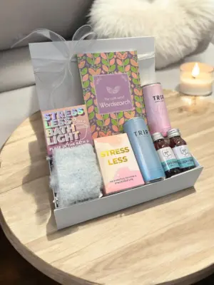 Stress Less Calming Gift Box | Relaxation and Unwind Essentials