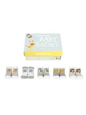 Safari Baby Socks - Cozy and Stylish Footwear for Infants