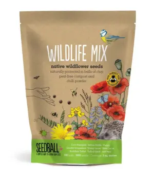 Seedball Wildflower Grab Bags - Wildlife Mix for Vibrant Gardens