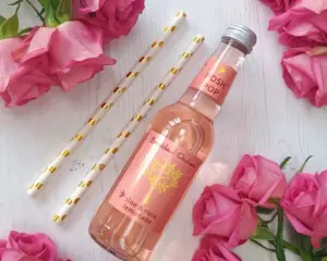 Sloe and Rose Lemonade - Refreshing Drink 275ml