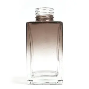 Charcoal Square Reed Diffuser Bottle for Aromatherapy Oils