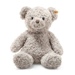 Steiff 113482 Soft Cuddly Friends Honey Teddy Bear Grey Plush  X-Large