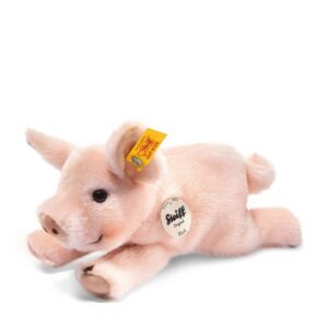 Steiff 280016 Steiffs Little Friend Sissi Piglet Pink Plush Lying Pig